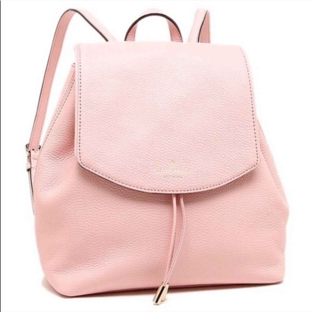 late Spade light pink backpack